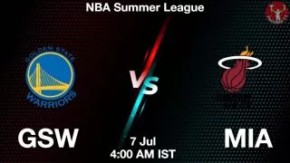 GSW vs MIA NBA Match Previews
