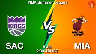 SAC vs MIA NBA Match Previews
