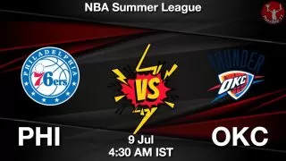 PHI vs OKC NBA Match Previews