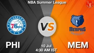 PHI vs MEM NBA Match Previews