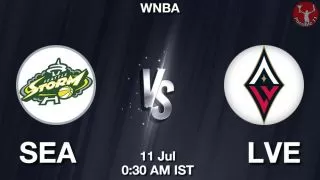 SEA vs LVE NBA Match Previews