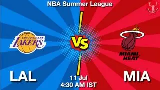 LAL vs MIA NBA Match Previews