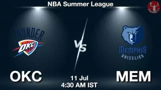 OKC vs MEM NBA Match Previews