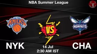 NYK vs CHA NBA Match Previews