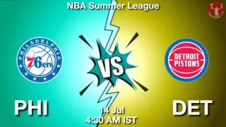 PHI vs DET NBA Match Previews