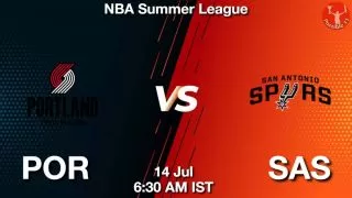 POR vs SAS NBA Match Previews