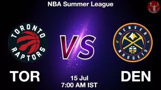 TOR vs DEN NBA Match Previews