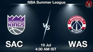 SAC vs WAS NBA Match Previews