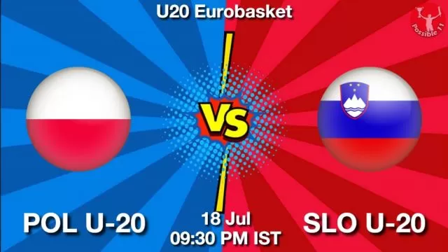 POL U-20 vs SLO U-20 ड्रीम11 भविष्यवाणी, फैंटेसी क्रिकेट टीम - 18 जुलाई 2024