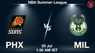 PHX vs MIL NBA Match Previews