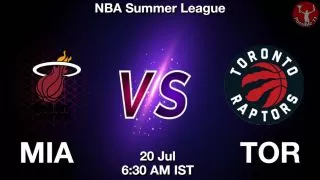 MIA vs TOR NBA Match Previews