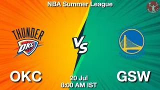 OKC vs GSW NBA Match Previews