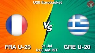 FRA U-20 vs GRE U-20 Matcch Previews