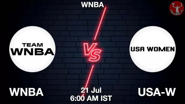 WNBA vs USA-W ड्रीम11 भविष्यवाणी, फैंटेसी क्रिकेट टीम - 21 जुलाई 2024