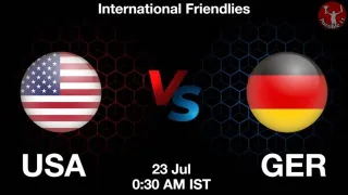 USA vs GER Matcch Previews