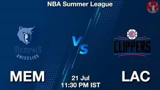MEM vs LAC NBA Match Previews