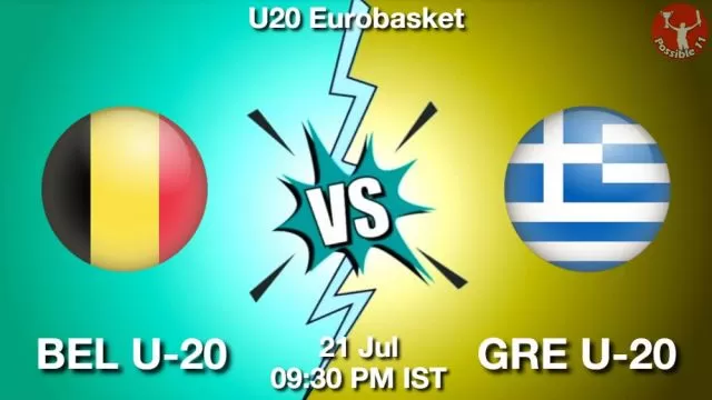 BEL U-20 vs GRE U-20 ड्रीम11 भविष्यवाणी, फैंटेसी क्रिकेट टीम - 21 जुलाई 2024