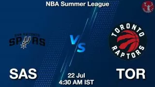 SAS vs TOR NBA Match Previews