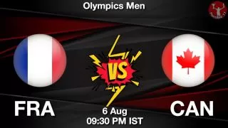 FRA vs CAN Matcch Previews