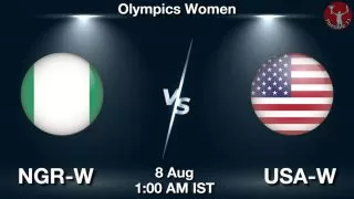 NGR-W vs USA-W Matcch Previews