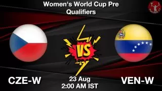 CZE-W vs VEN-W Matcch Previews