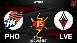PHO vs LVE NBA Match Previews
