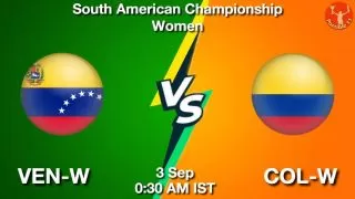 VEN-W vs COL-W Matcch Previews