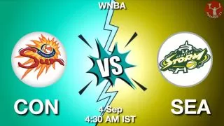 CON vs SEA NBA Match Previews