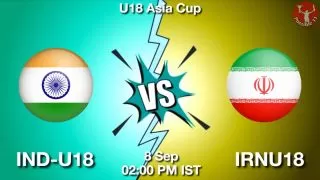 IND-U18 vs IRNU18 Matcch Previews