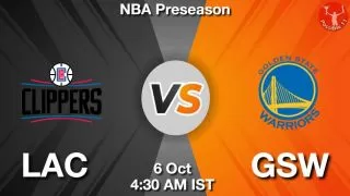LAC vs GSW NBA Match Previews