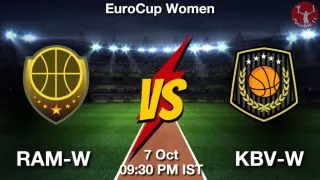RAM-W vs KBV-W Matcch Previews