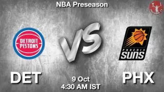DET vs PHX NBA Match Previews