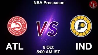ATL vs IND NBA Match Previews