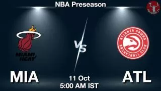 MIA vs ATL NBA Match Previews