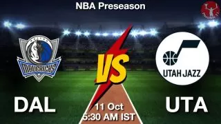 DAL vs UTA NBA Match Previews