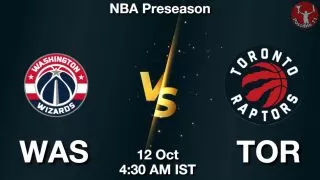 WAS vs TOR NBA Match Previews