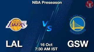 LAL vs GSW NBA Match Previews