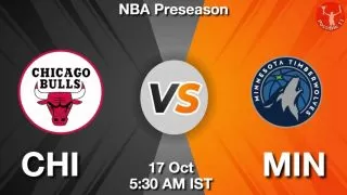 CHI vs MIN NBA Match Previews