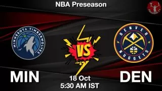 MIN vs DEN NBA Match Previews