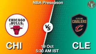 CHI vs CLE NBA Match Previews