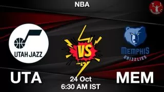 UTA vs MEM NBA Match Previews