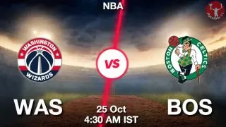 WAS vs BOS NBA Match Previews