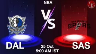 DAL vs SAS NBA Match Previews