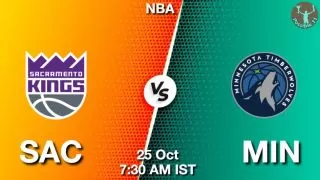 SAC vs MIN NBA Match Previews