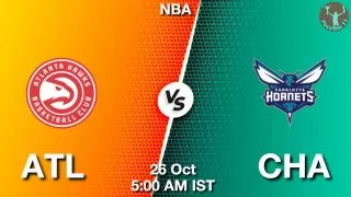 ATL vs CHA NBA Match Previews