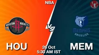HOU vs MEM NBA Match Previews