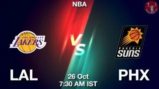 LAL vs PHX NBA Match Previews