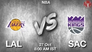 LAL vs SAC NBA Match Previews