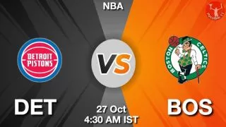 DET vs BOS NBA Match Previews