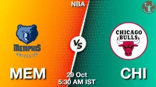MEM vs CHI NBA Match Previews